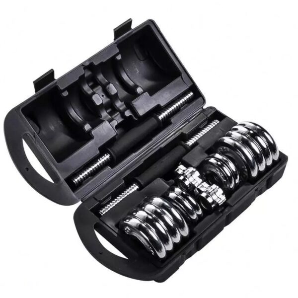 15kg Chrome Adjustable Dumbell