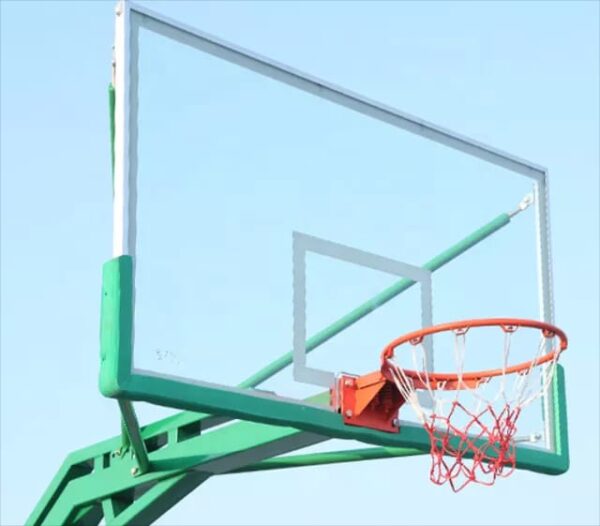 Pair Of Commercial Basketball Stand - Image 2