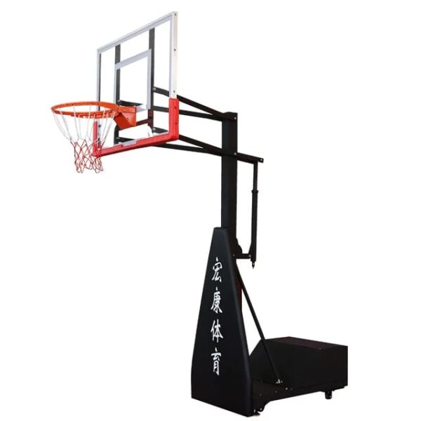 Pair Of Commercial Basketball Stand