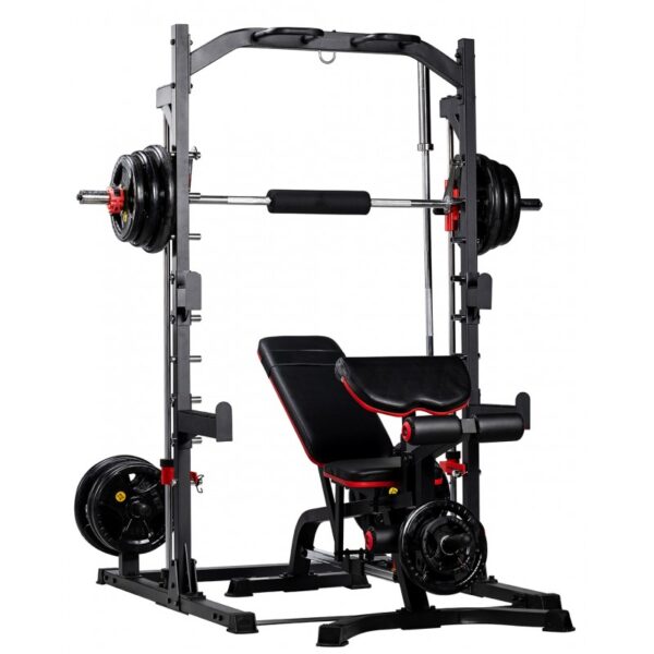 Smith Machine with Utility Bench + 40kg Weight