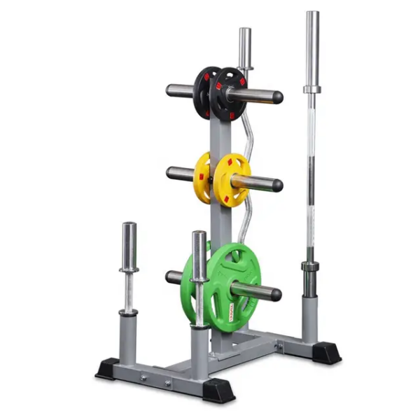 BARBELL AND PLATE RACK